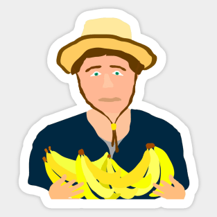 Bananas As Usual? Sticker